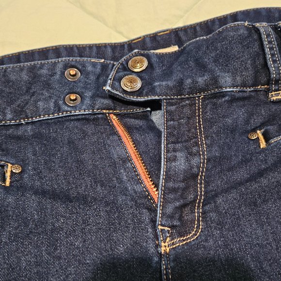 Royal Robbins Capri Jeans Size 12 Blue - Picture 3 of 8